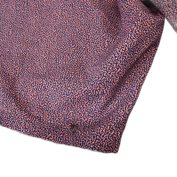 Lululemon Men's El Current Board Shorts Navy Coral Swimwear Summer Size 34 Waist - Picture 6 of 7